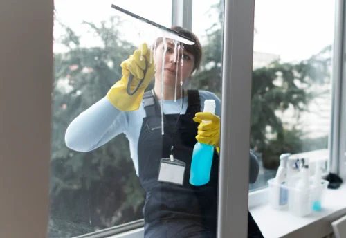 Nettoyage de vitres intérieures et extérieures à Loury